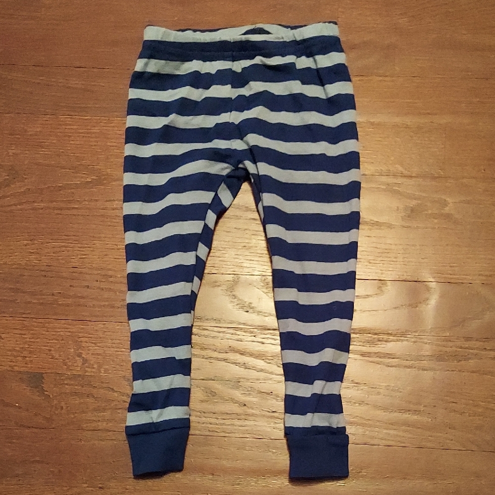 Striped Blue Kids Casual Bottoms